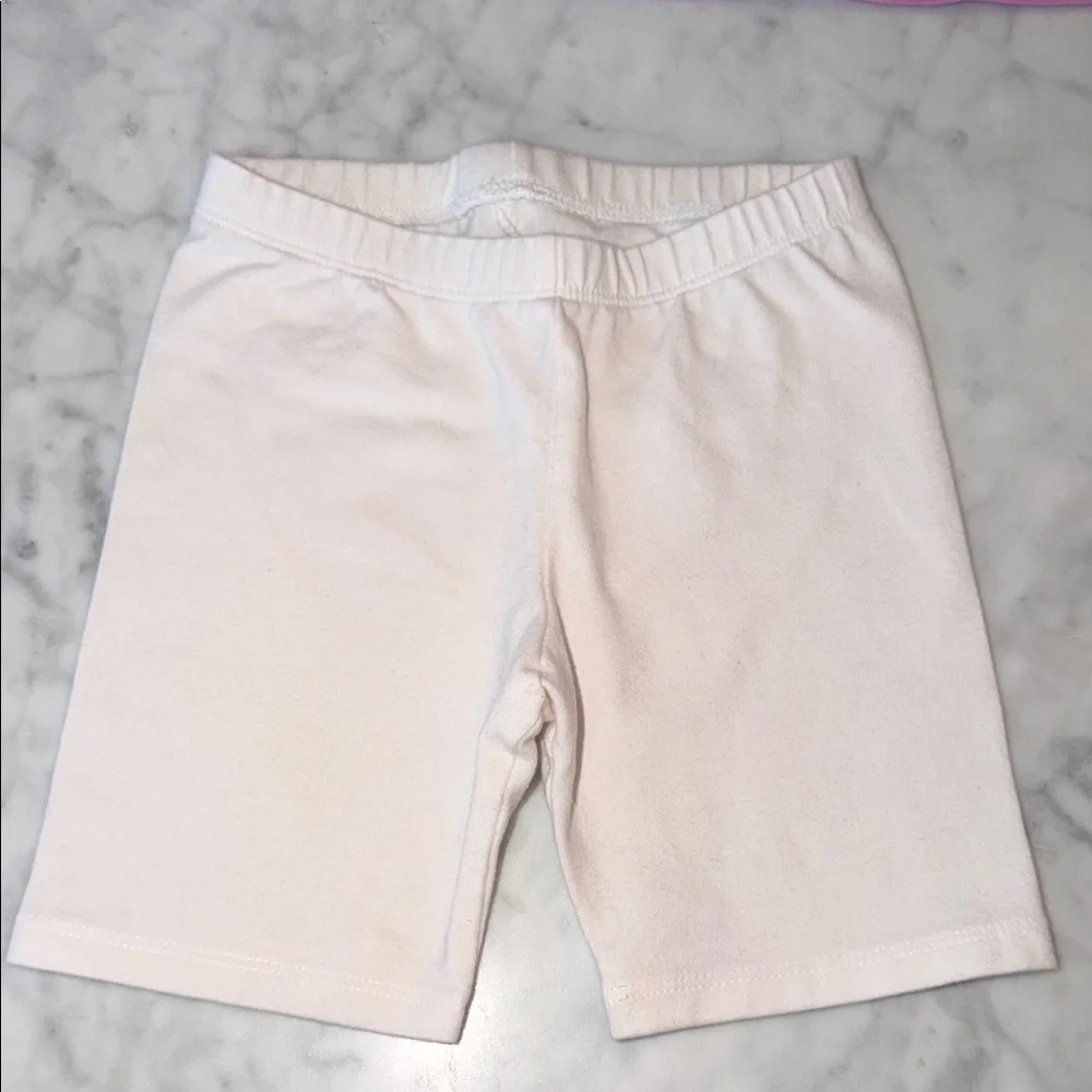 Cat & Jack Purple Ice Cream Tee & White Shorts Set 4T